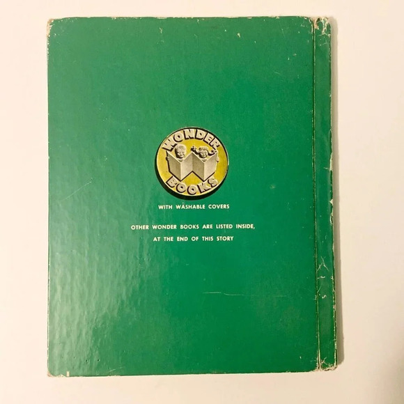 Vintage Lot of 5 Wonder Books Popeye Black Beauty  Peter Cottontail Dinosaur - Picture 13 of 16